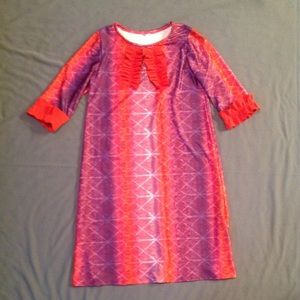 Custom made girl's swim dress, size 16-18.